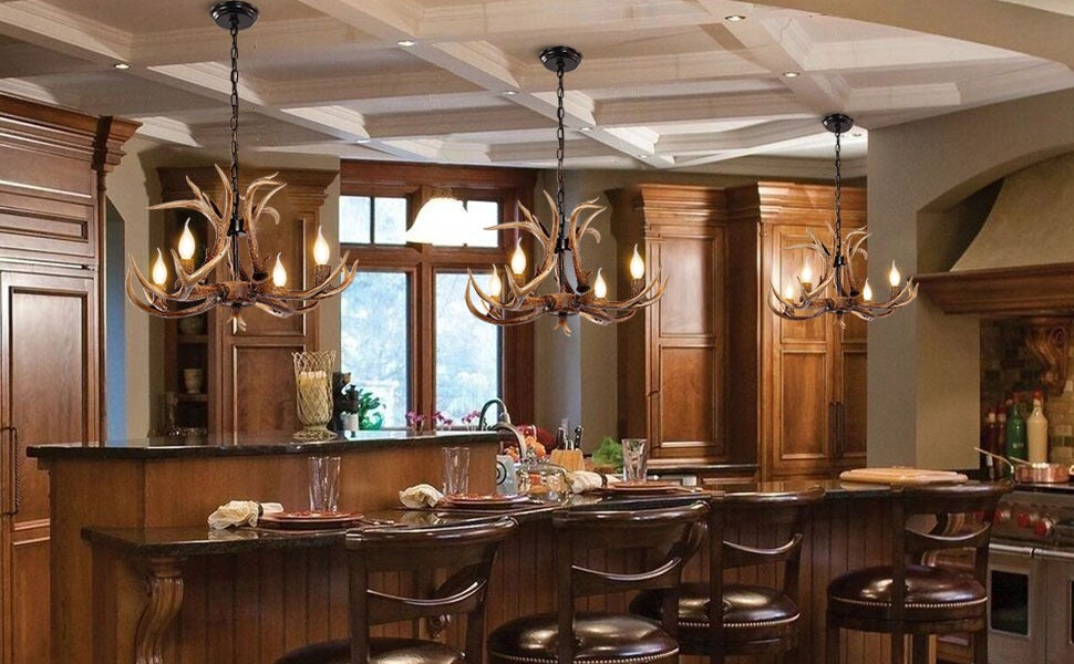 Lustre Montana 4 Luzes