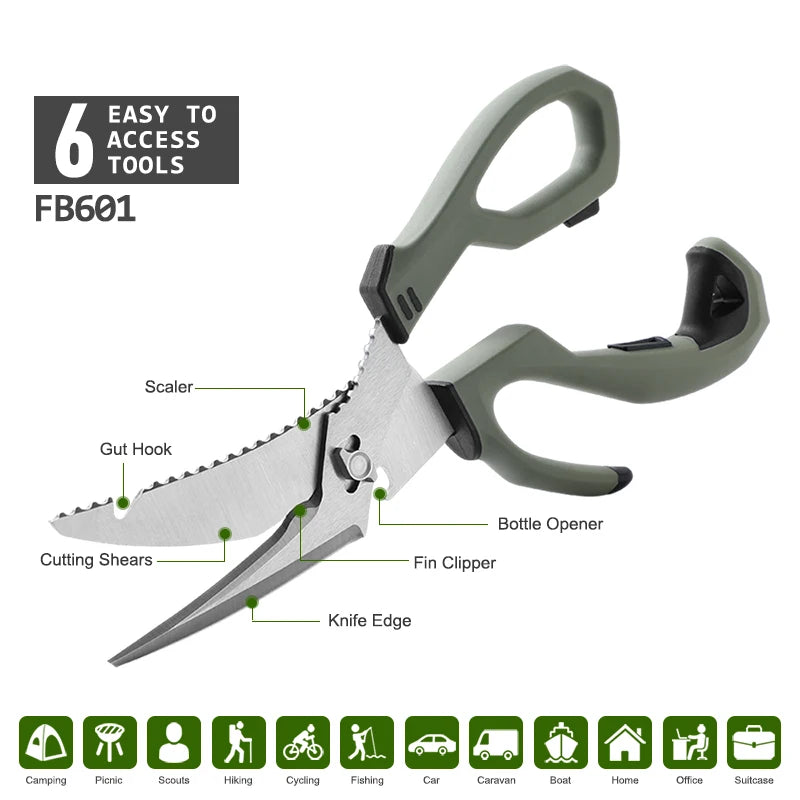 Tijeras de corte multifuncionales