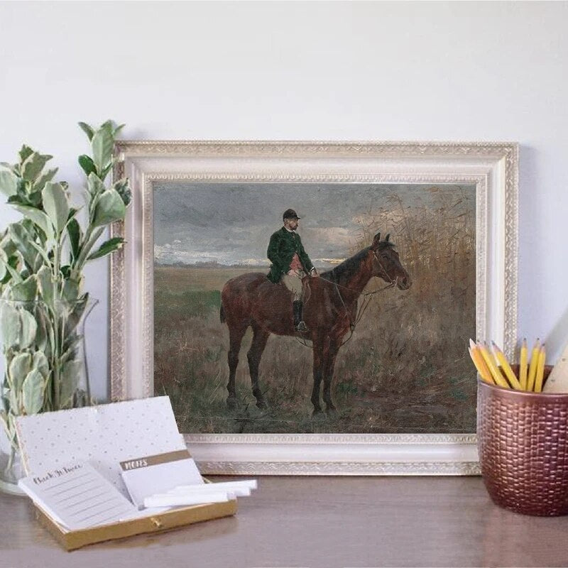 Telas Vintage Equestre