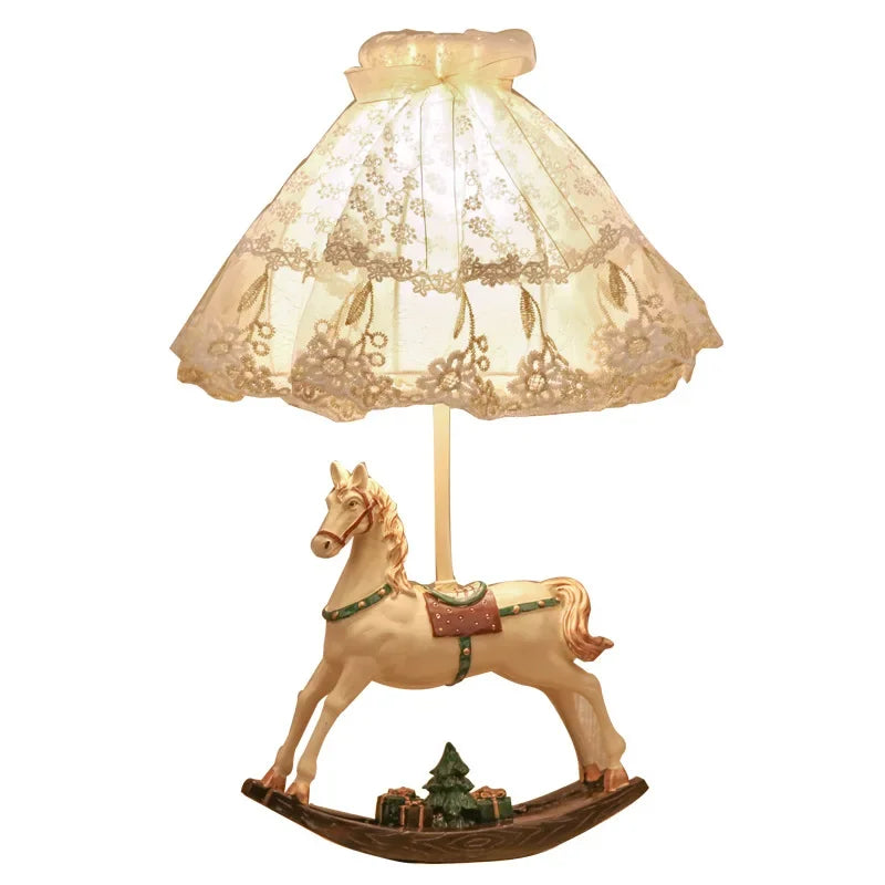 Abajur Cavalo de Carrossel