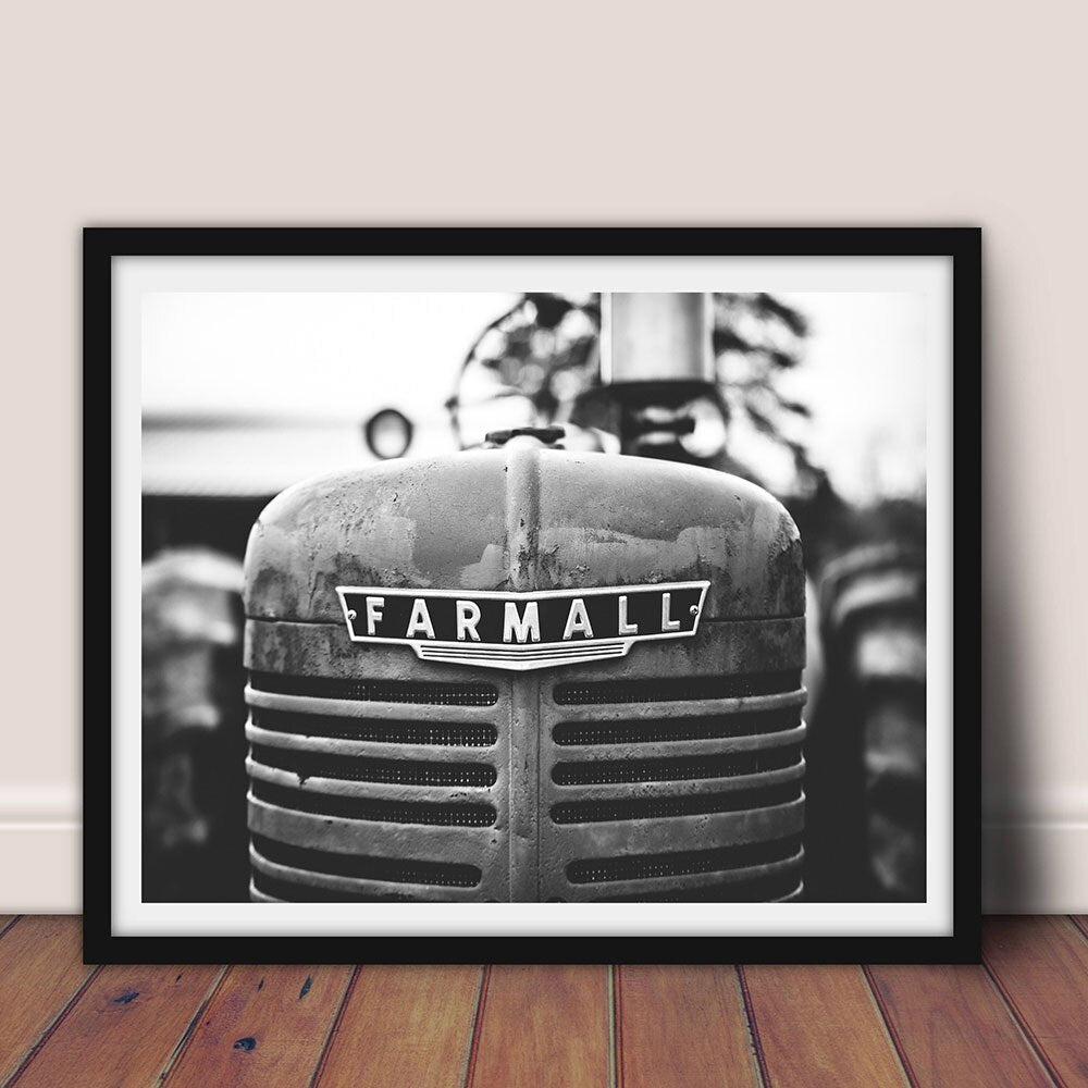 Tela Vintage Tractor