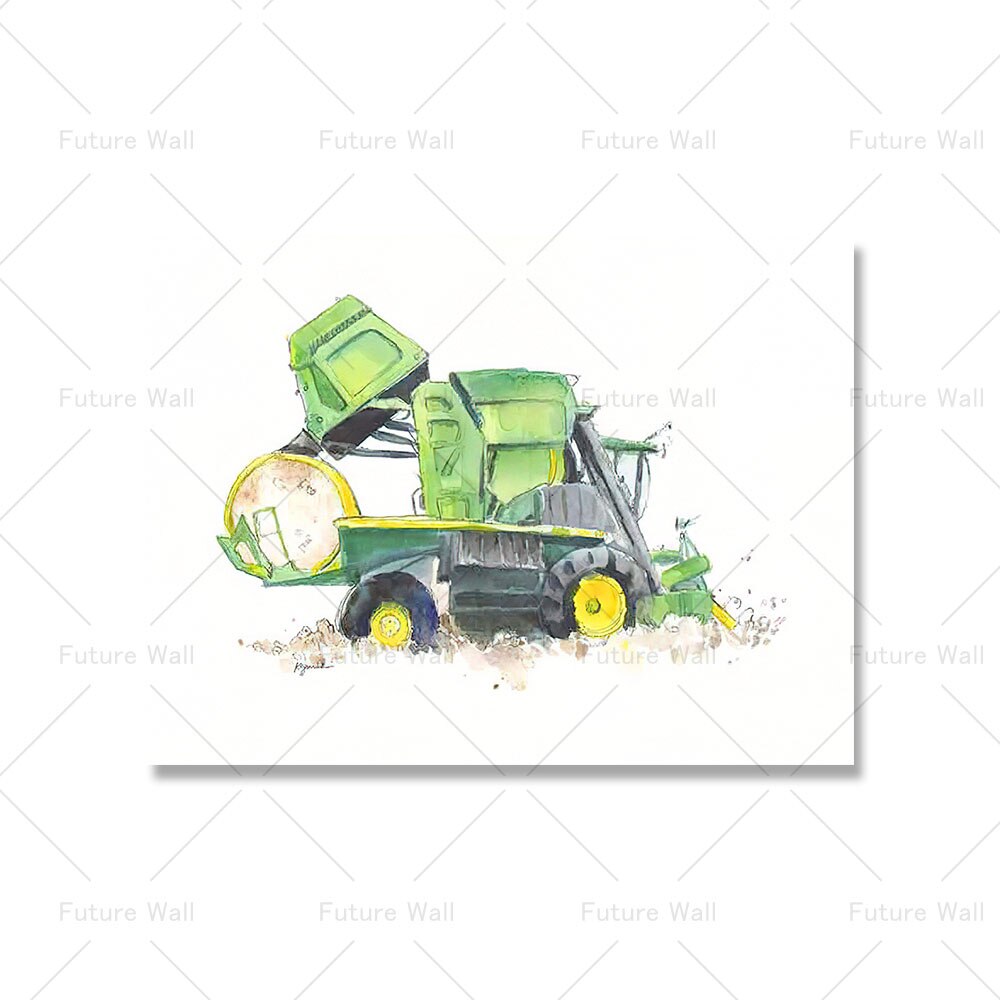 Pantalla de maquinaria verde