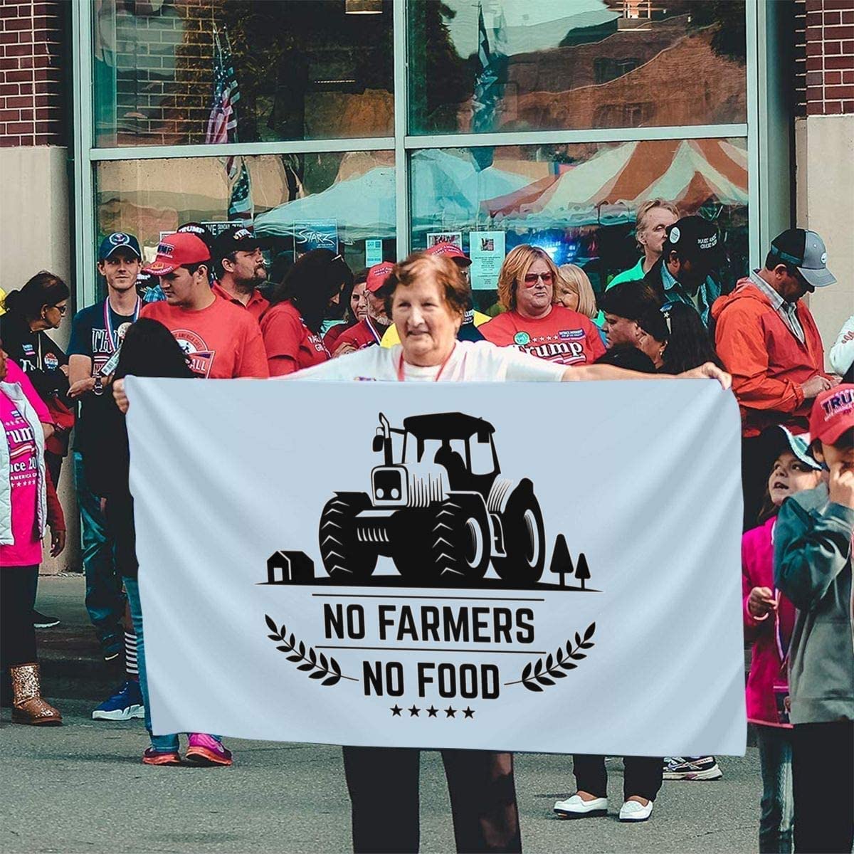 Bandeira No Farms No Food