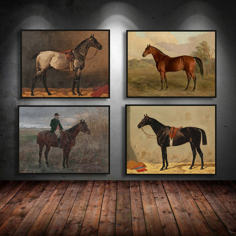 Telas Vintage Equestre