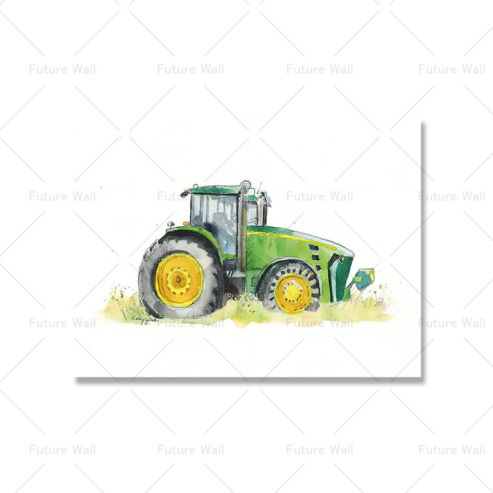 Pantalla de maquinaria verde