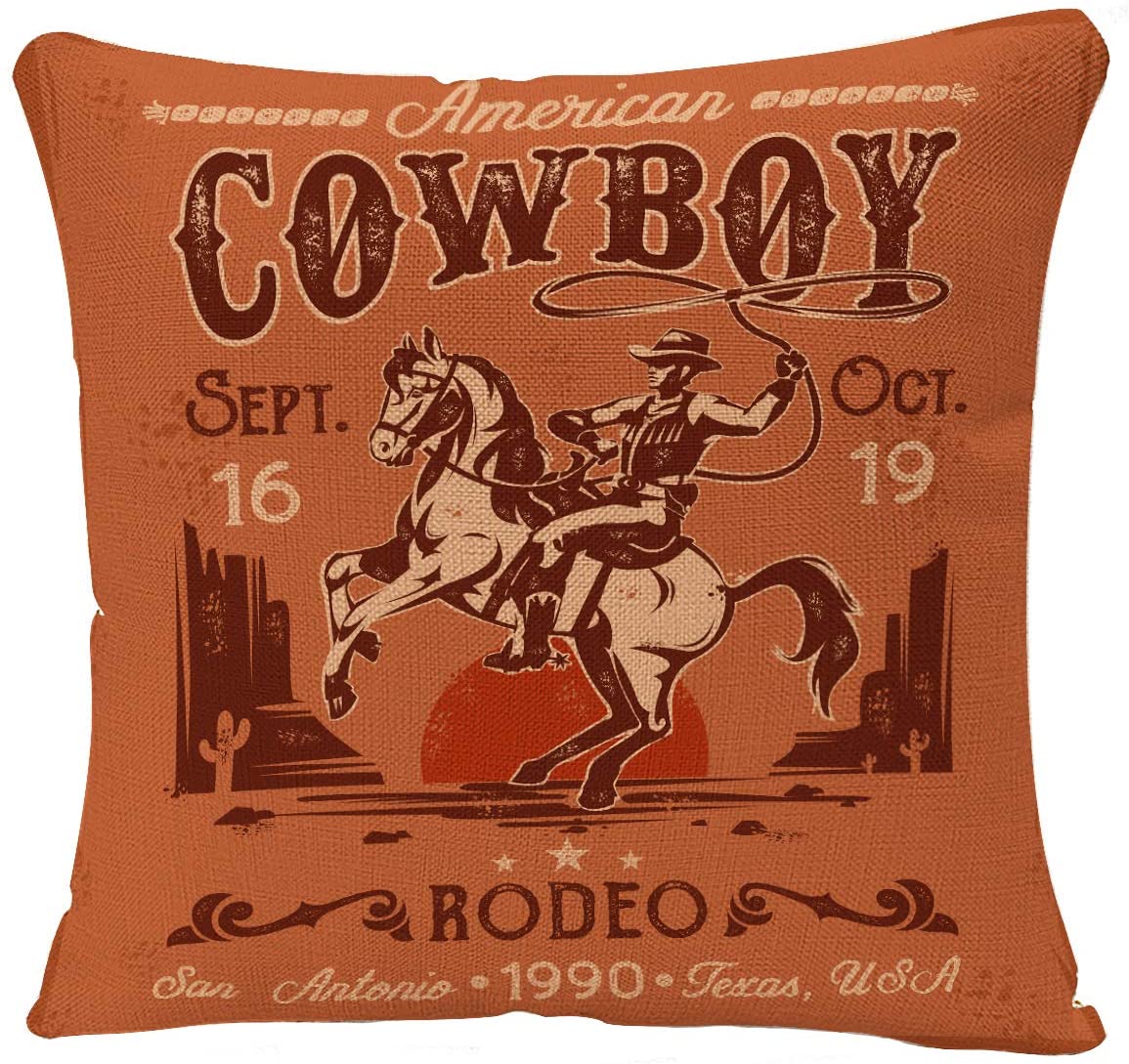 Capa de almofada Cowboy